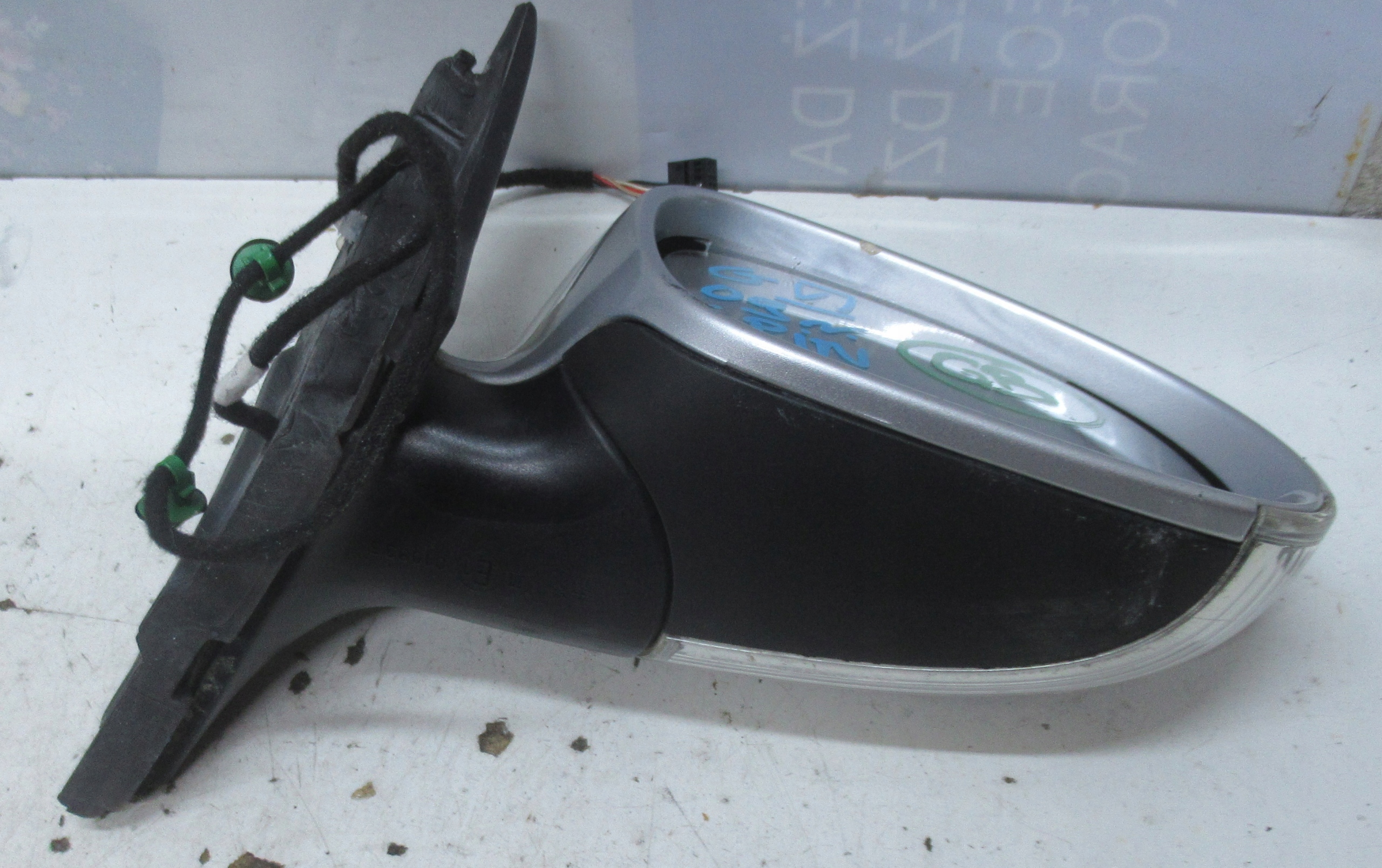 VW GOLF VI 09R mirror right 9PIN LA7W ANGLIK