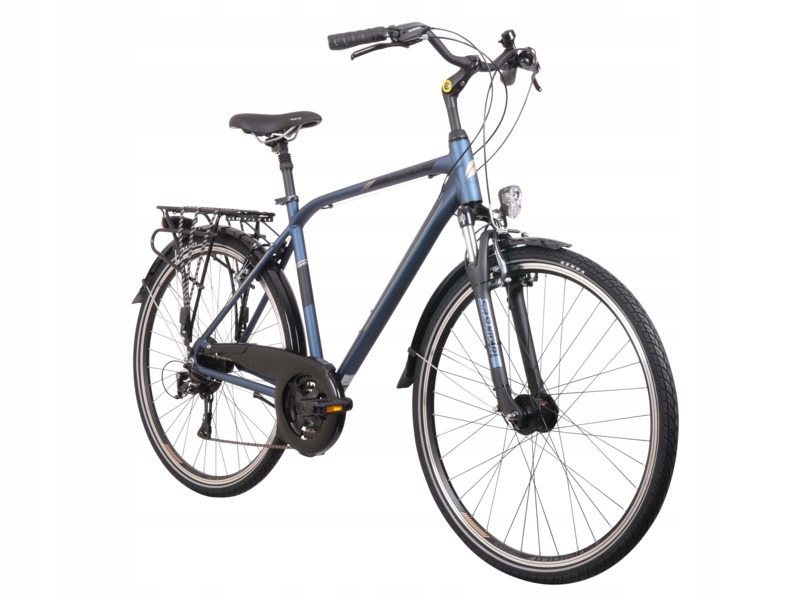 Rower trekkingowy Indiana X-Road 3.0 M19 28 cali męski Niebieski