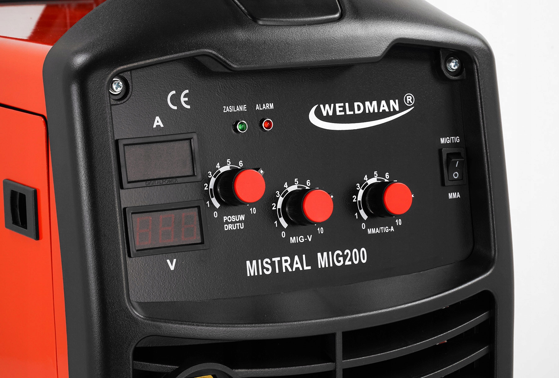 Spawarka MIGOMAT MIG MAG PÓŁAUTOMAT 200 TIG MMA Metody spawania MIG/MAG MMA TIG