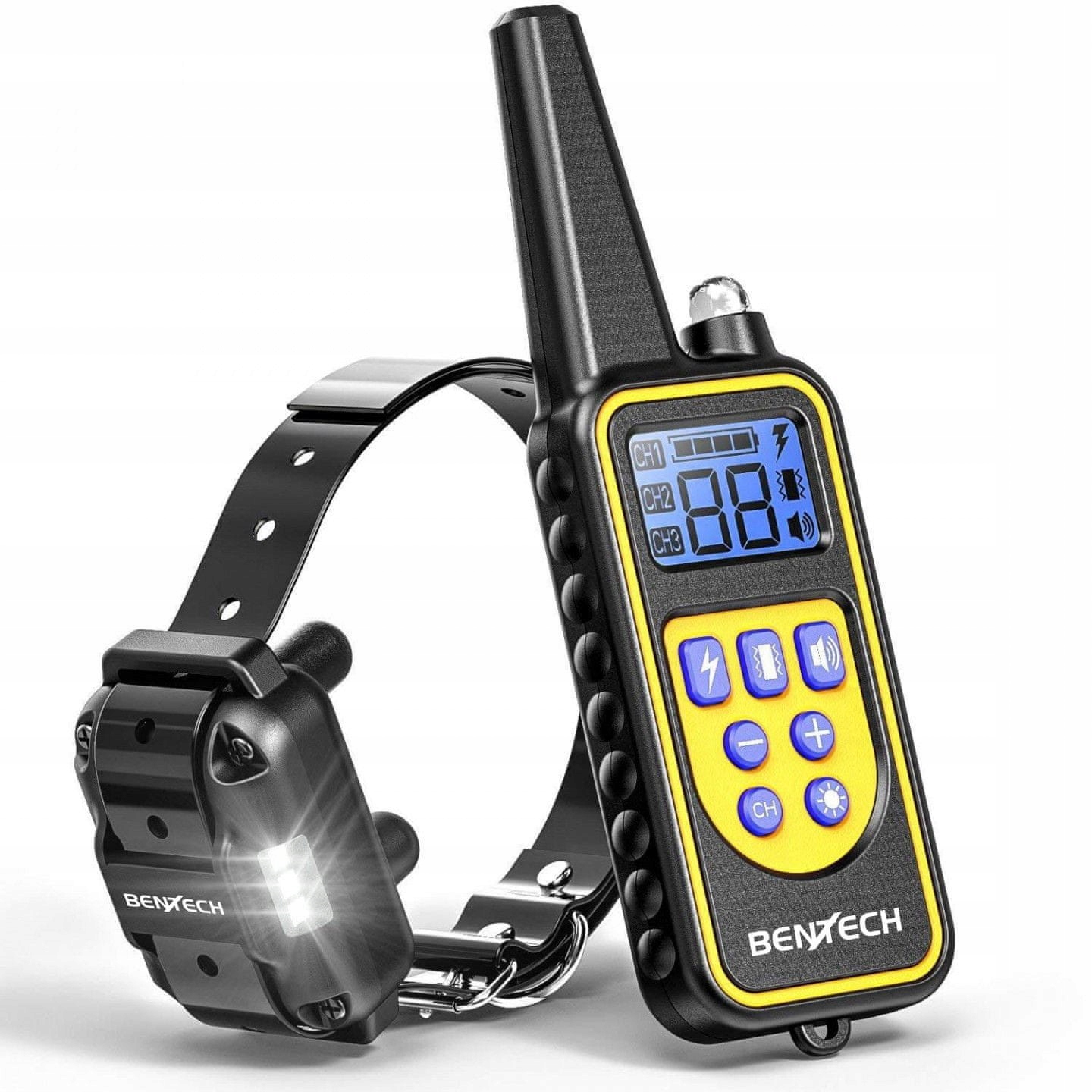 Levně Elektronický výcvikový obojek Bentech D776