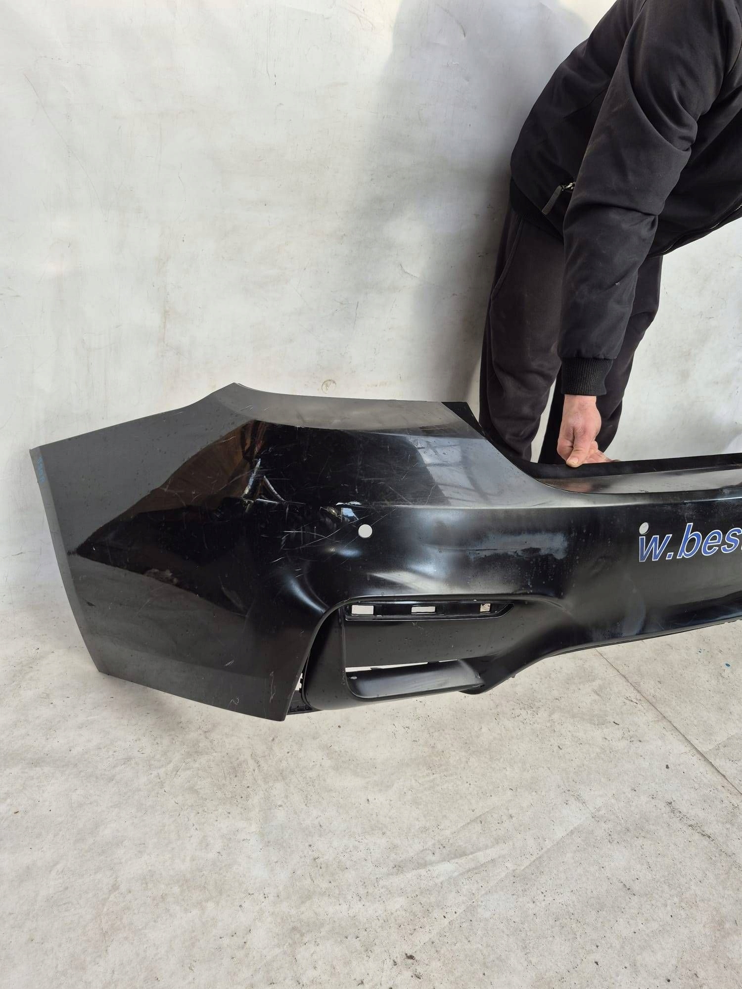 BMW M4 F82 14-> bumper rear part rear PDC