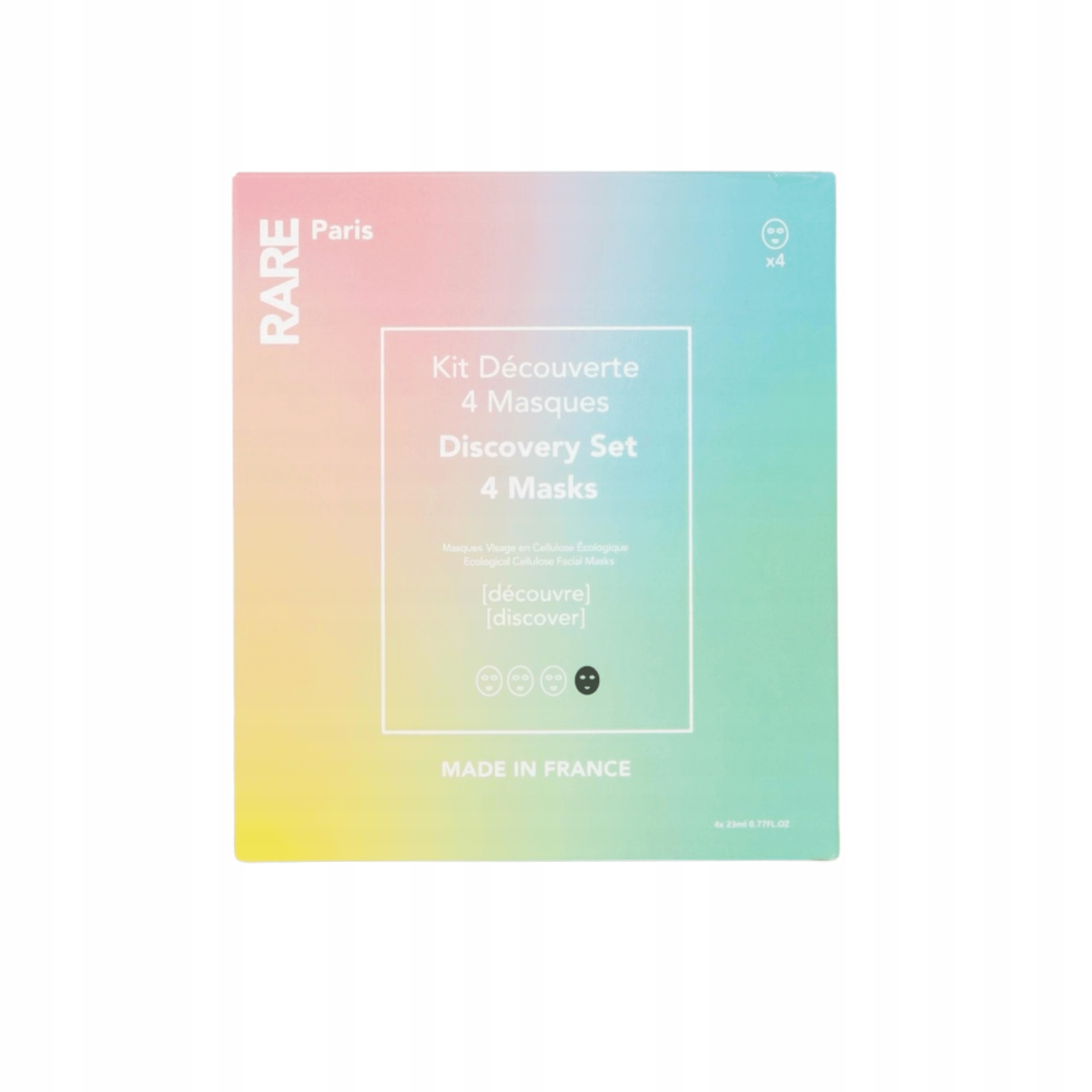 Discovery Box – sada 4 masek Rare Paris
