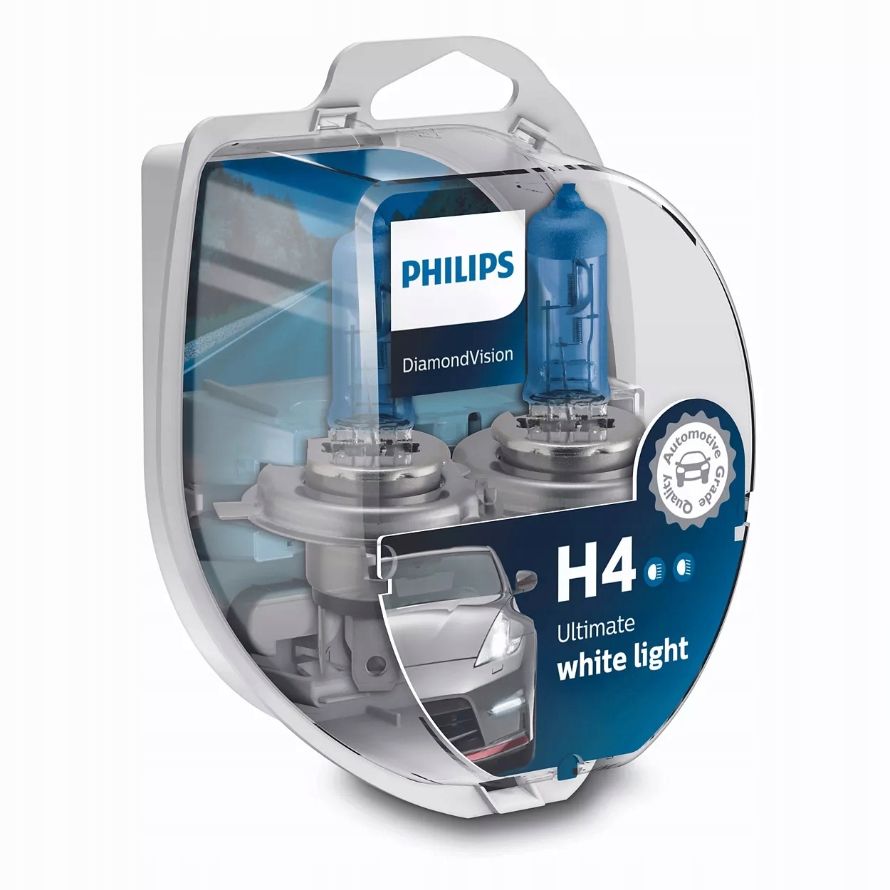 Philips H4 DiamondVision 5000K 12V 60/55W Xenon Look DuoPack 2szt Off-Road