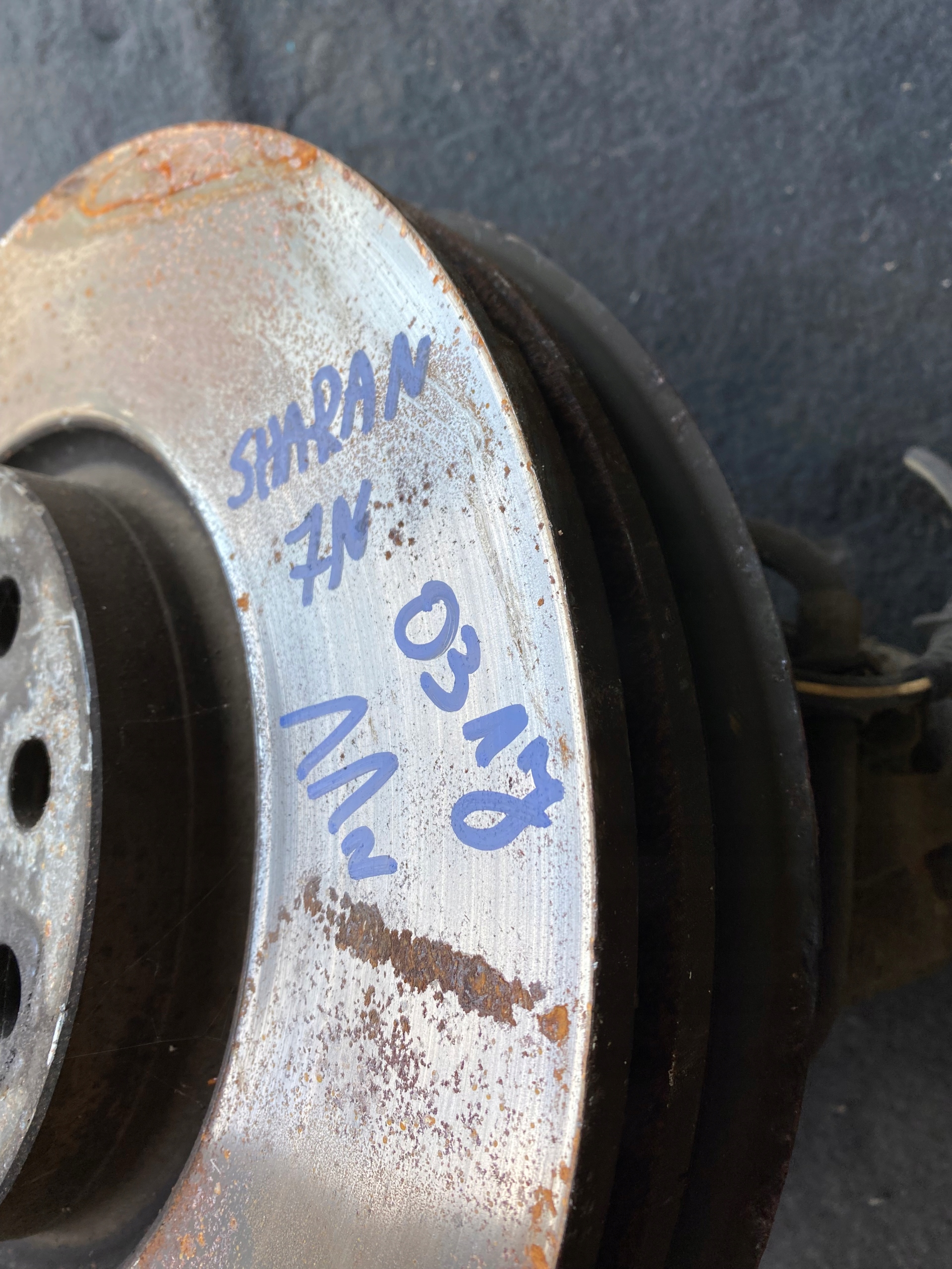 SHARAN 7N0 McPherson right front swing KOMPLET