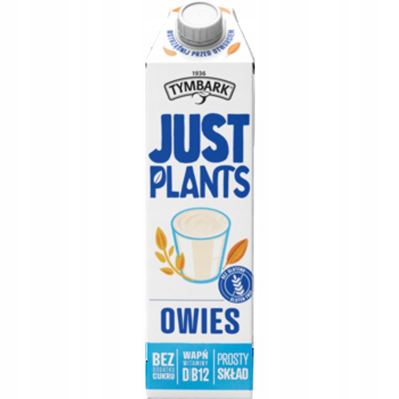 Tymbark Just Plants Owies 1l