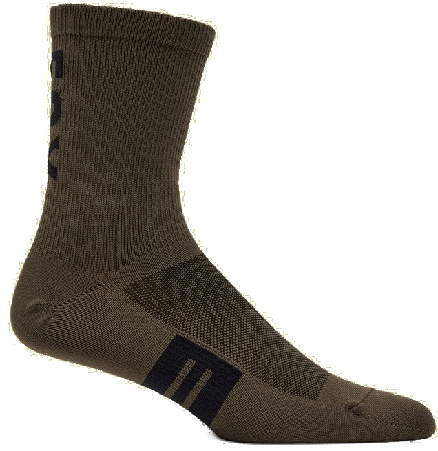 Cyklistické Ponožky Ponožky Fox Flexair Merino 6'' Military velikost L/XL 43-47