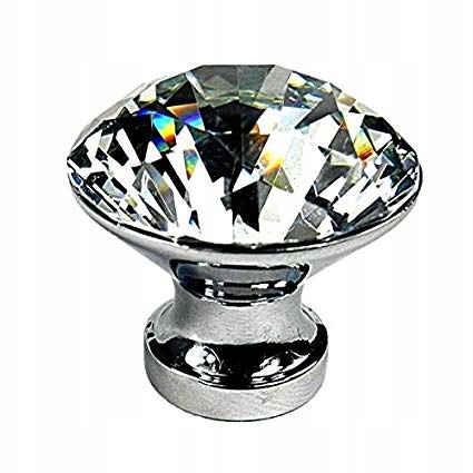 

Uchwyt Meblowy Gałka Kryszta Kryształowa 30mm