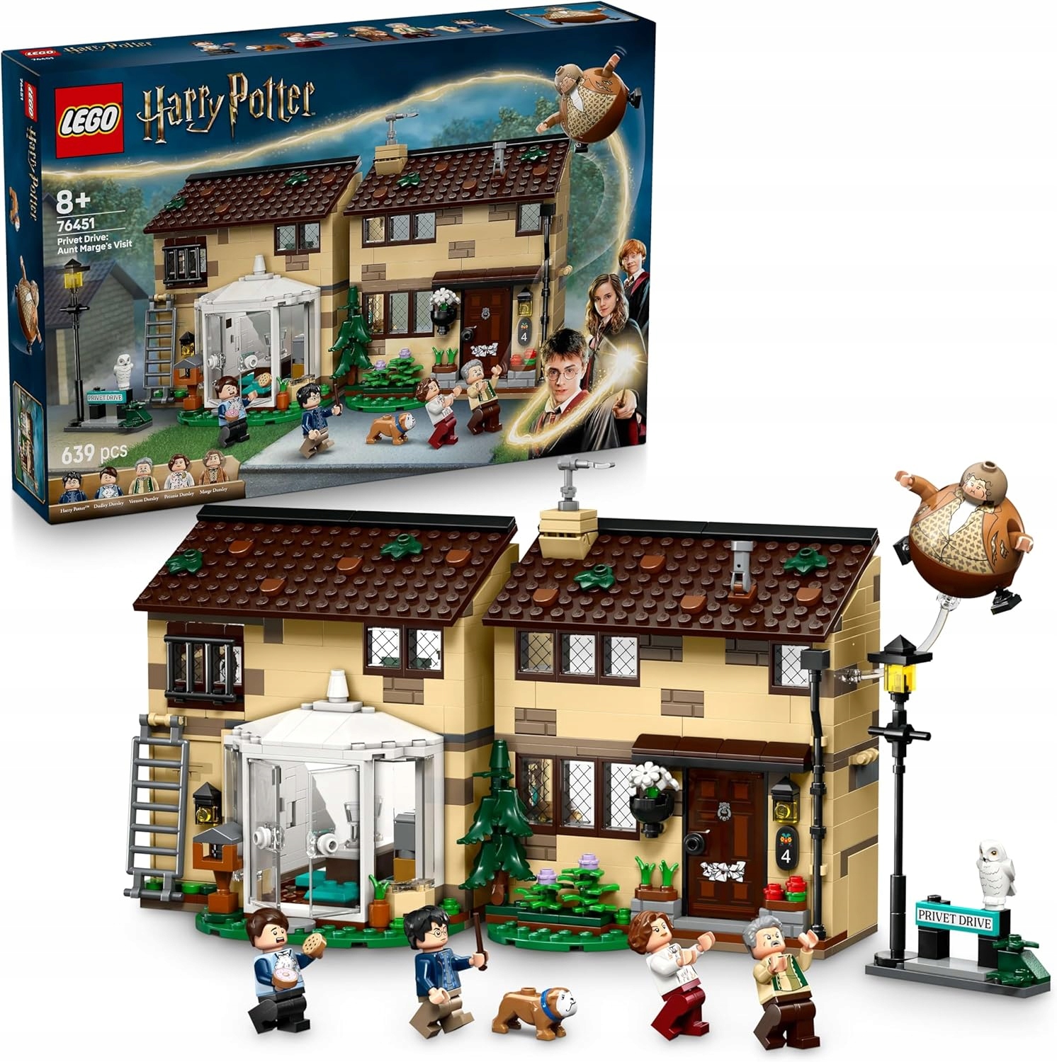 Lego Harry Potter Zobí ulice Návštěva tety Marge 76451 Sběratelský 8+