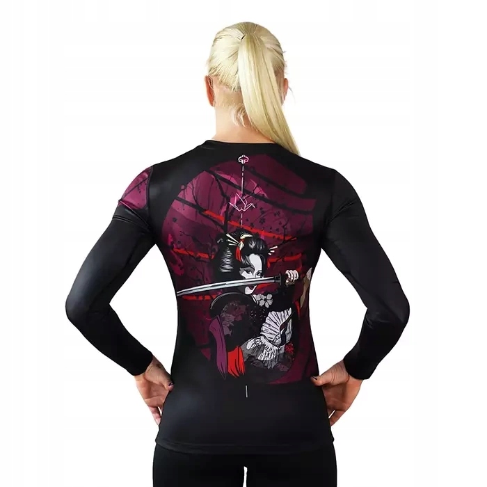 Dámské rashguard tričko Tsuru Warrior s dlouhým rukávem, velikost M Ground Game