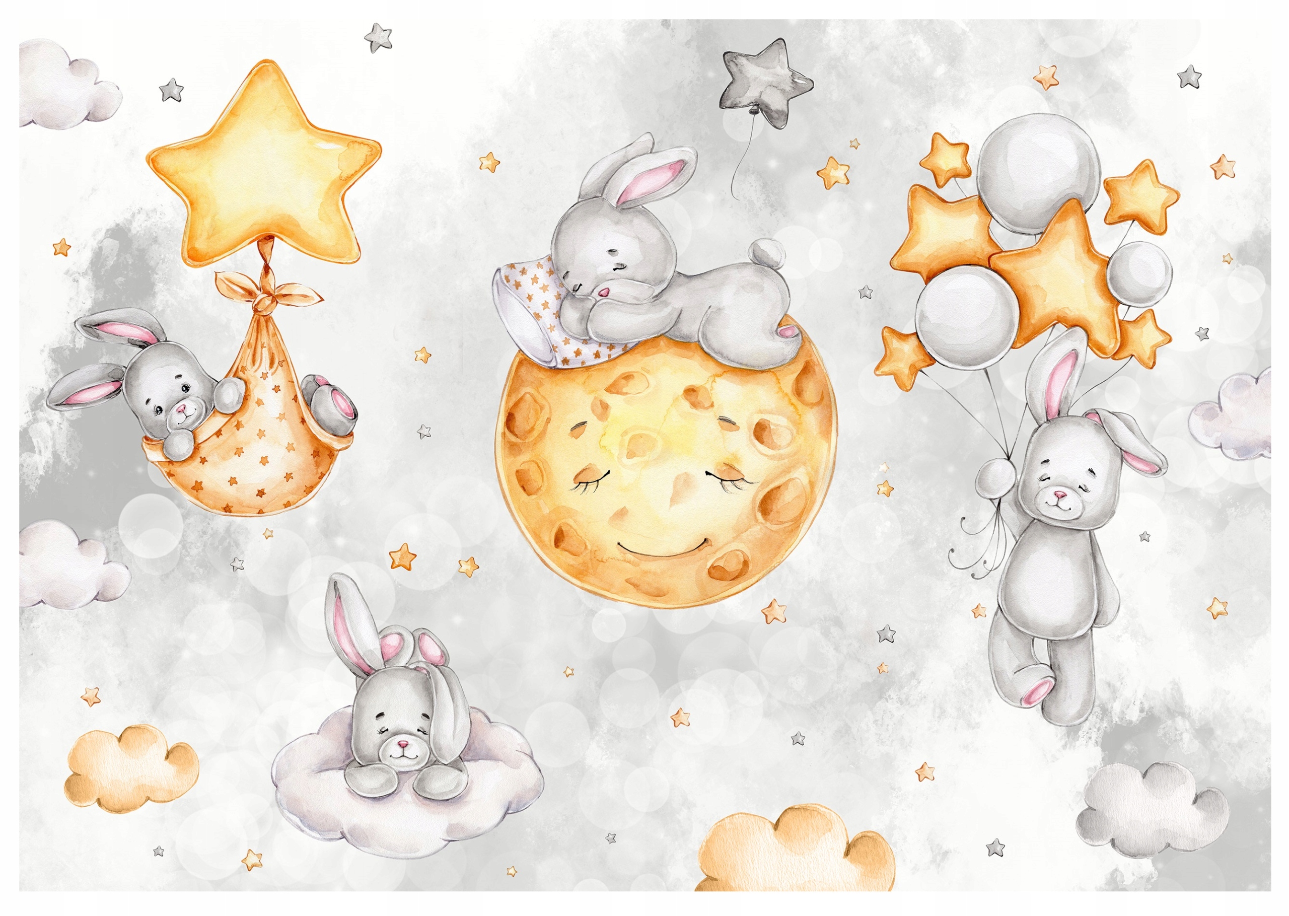 Fototapeta Do Pokoje Pro Děti Králíčci 416x254