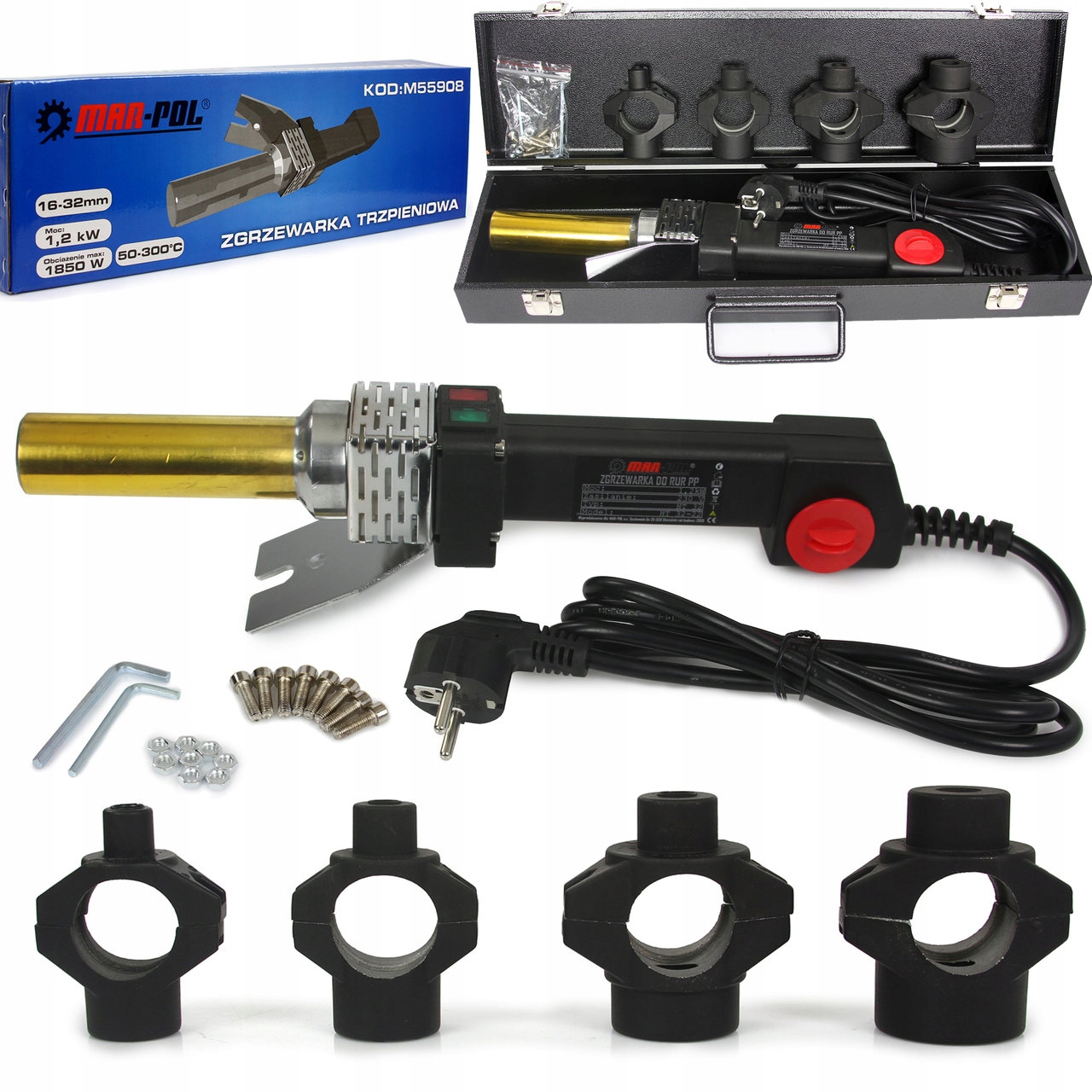 

Zgrzewarka Trzpieniowa Doczołowa Do Rur Pp 16-32mm