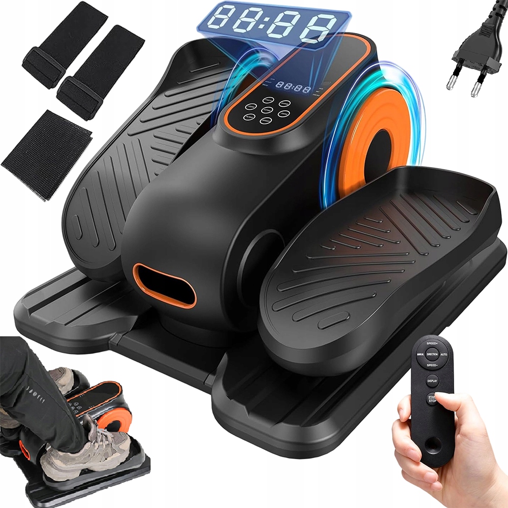 Eliptické Pedály Trenažér Dálkové Ovládání Led 2 Režimy 12 Rychlostních Stupňů Uvolněte Napětí