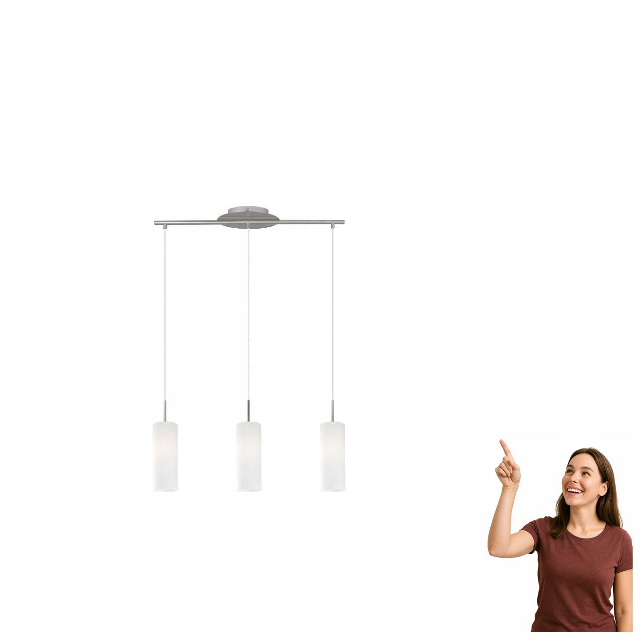 Závesná lampa Troy 3 85978 Eglo