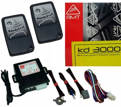 

KD-3000 2p bezobsługowa blokada zapłonu 12-24V E20