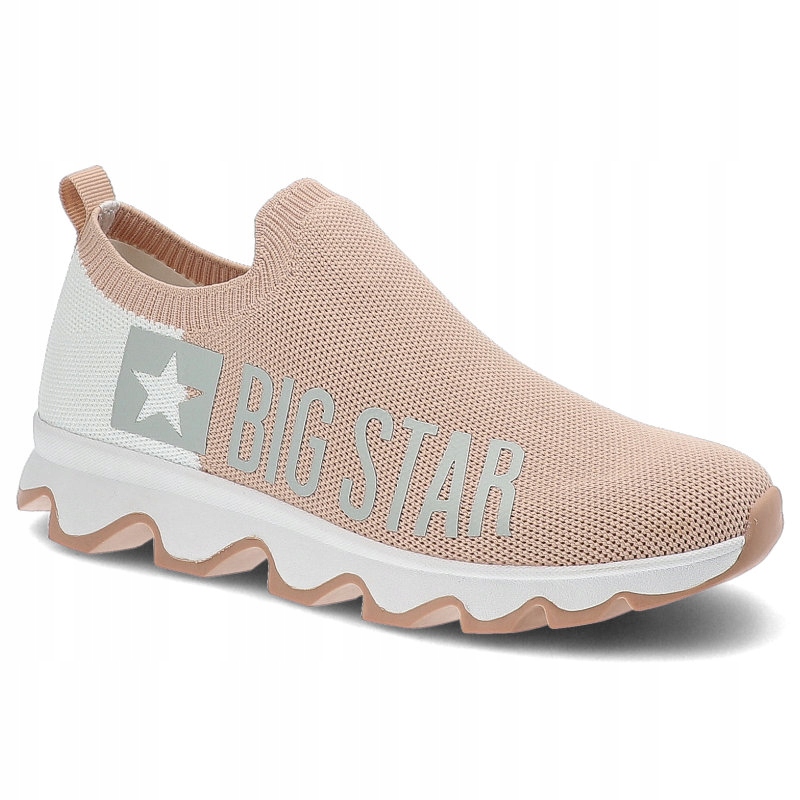 Béžové tenisky Big Star Módní dámské boty
