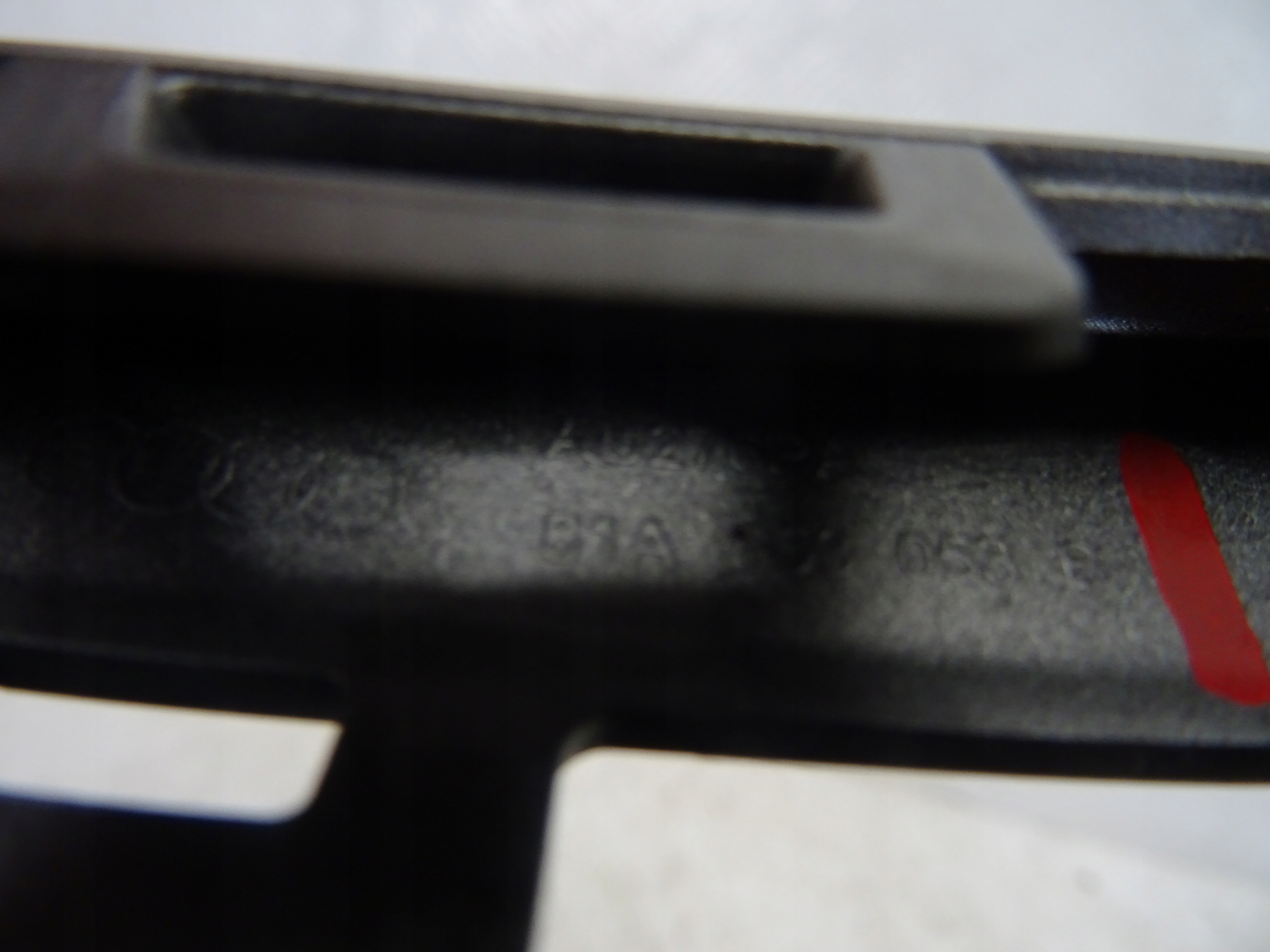 grid of a bumper front front left AUDI Q2 LIFT S-LINE 81A853053B