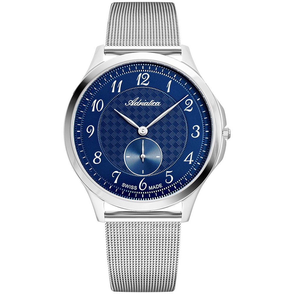 Pánské Hodinky Adriatica A8241.5125Q stříbrné branso