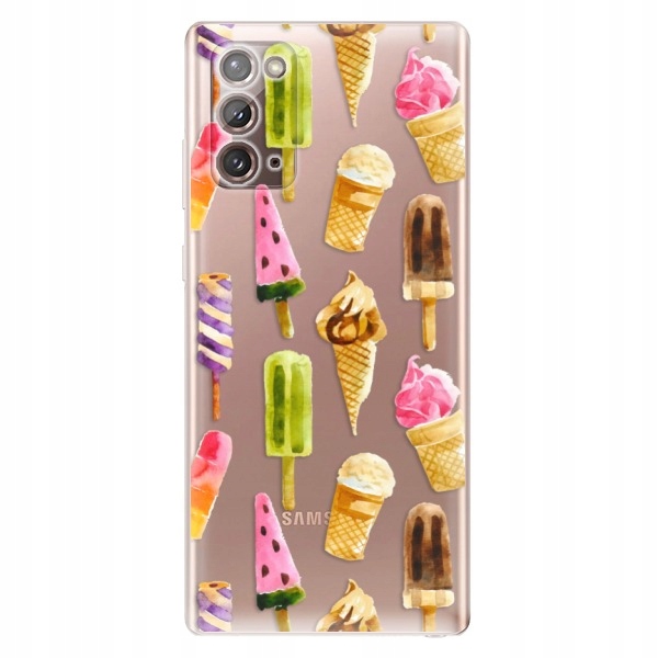 Silikonowe etui iSaprio Ice Cream do Samsung Galaxy Note 20
