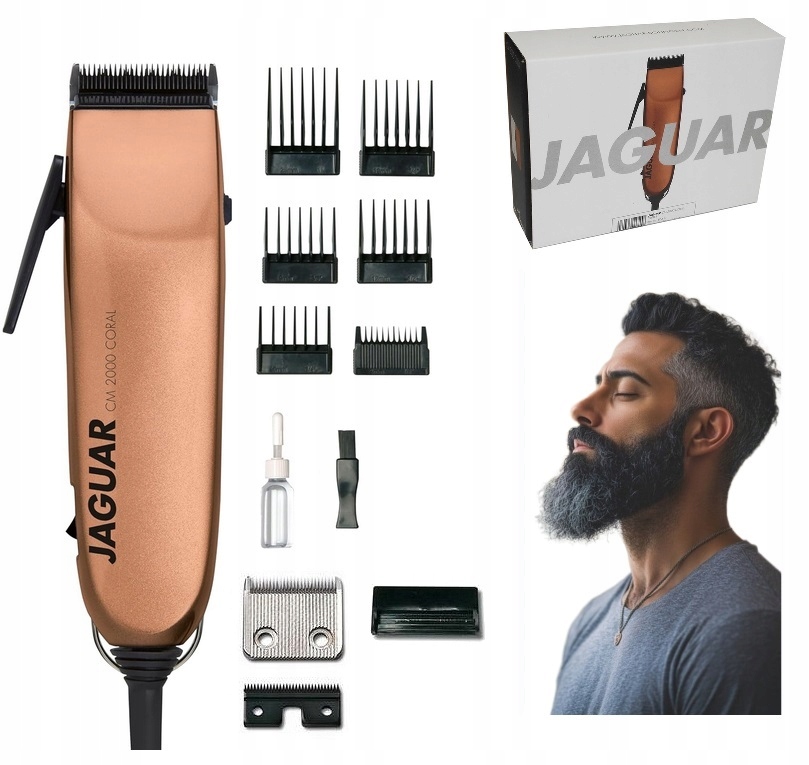 Maszynka do strzyżenia Włosów Jaguar CM 2000 Coral Przewodowa Profesjonalna