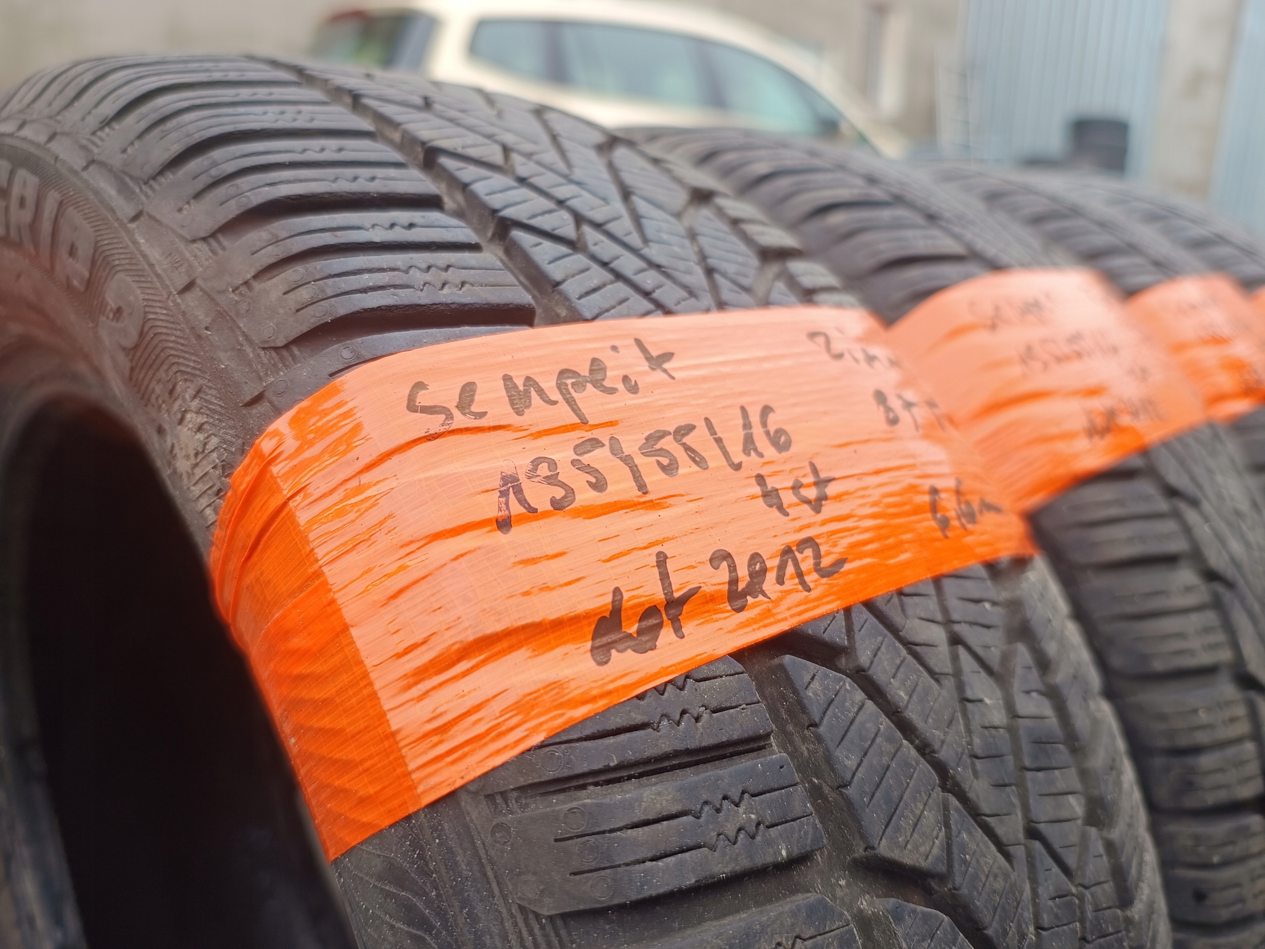 4x Semperit Speed - Grip 2 195/55/16