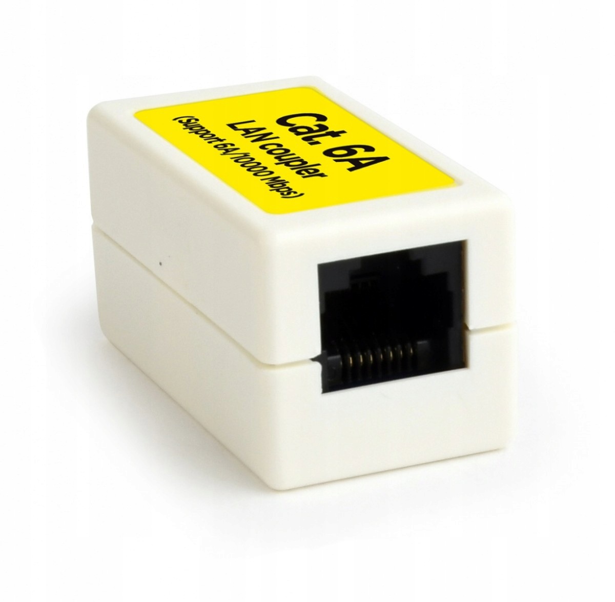 Gembird Łącznik Cat. 6 LAN8P8C RJ-45F/biały