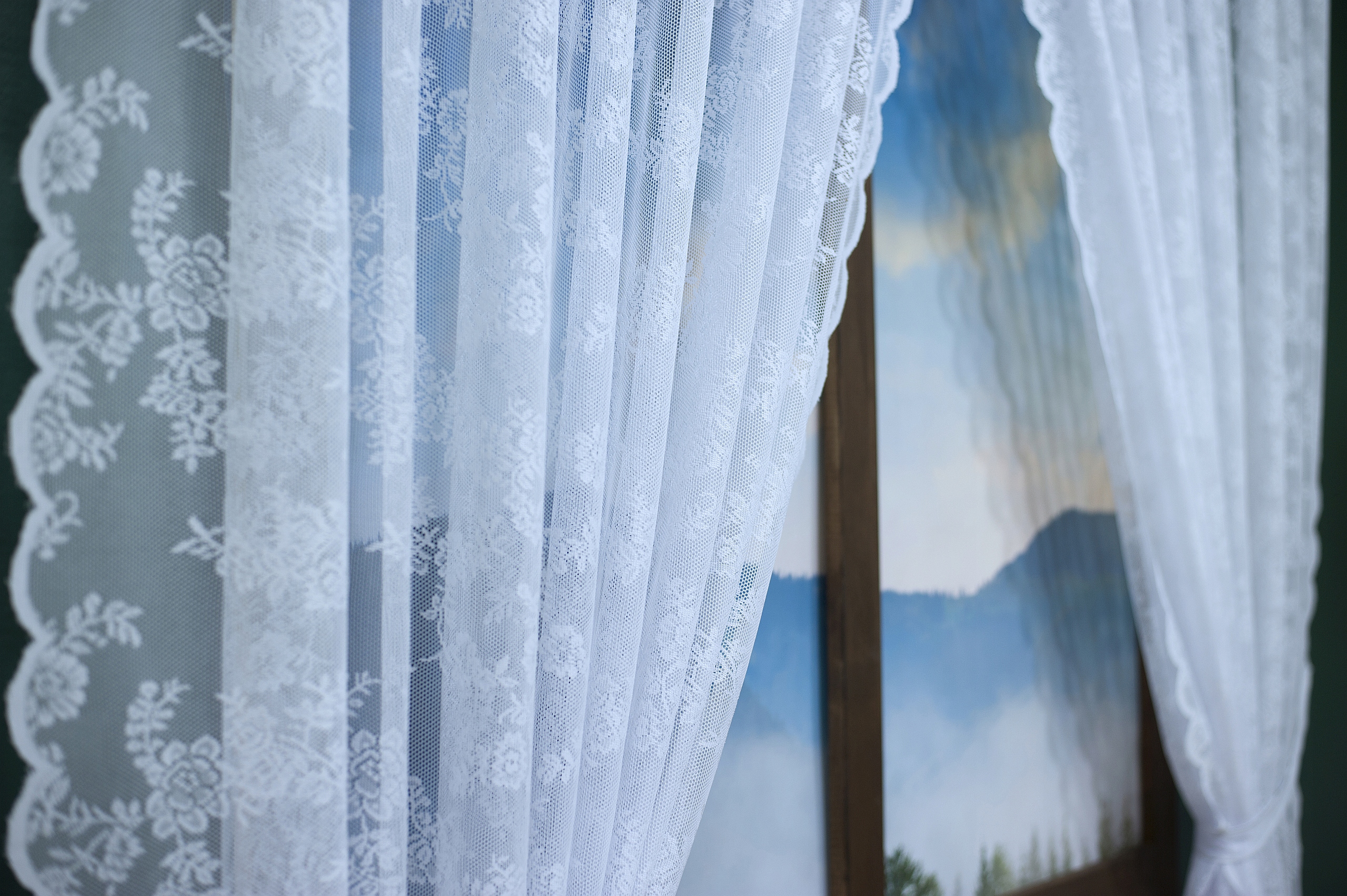 KOMPLET FIRAN ŻAKARDOWYCH Z TAŚMĄ FIRANA GOTOWA BIAŁA FIRANY GOTOWE 300X130 Materiał żakard