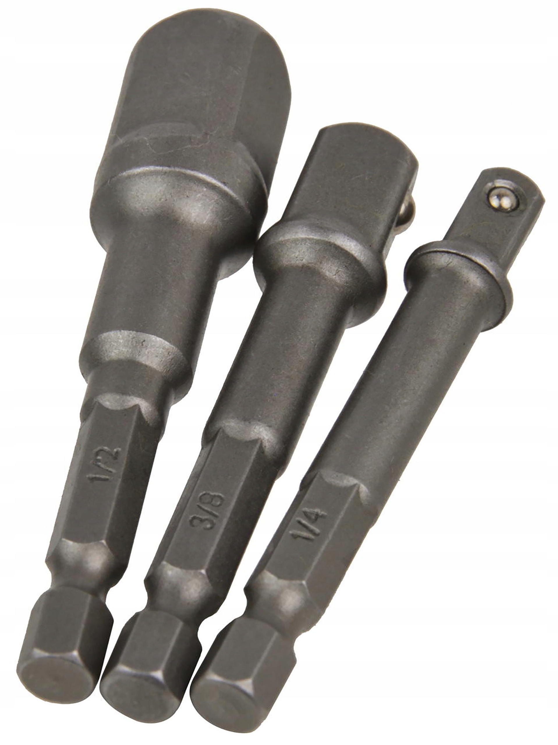 REDUKCJE NA NASADKI ADAPTERY DO WKRĘTARKI NASADKI 1/4 3/8 1/2 PRZEJŚCIÓWKI Kod producenta redukcje