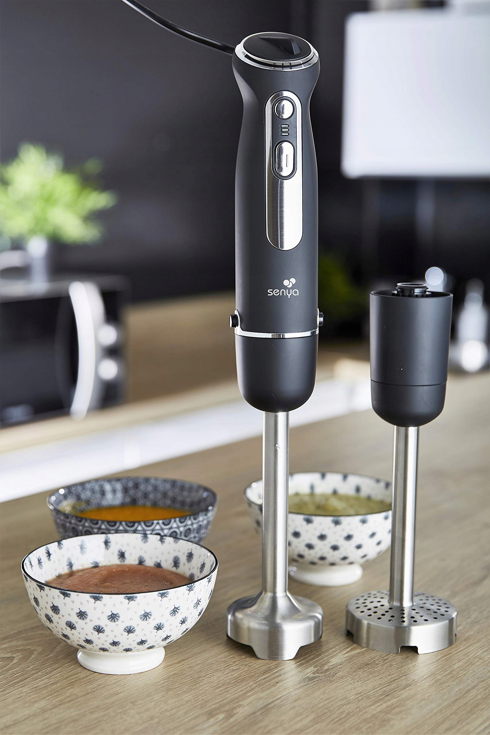 SENYA Blender Ręczny Stalowy Do Puree Mix Mash — miniatura 2