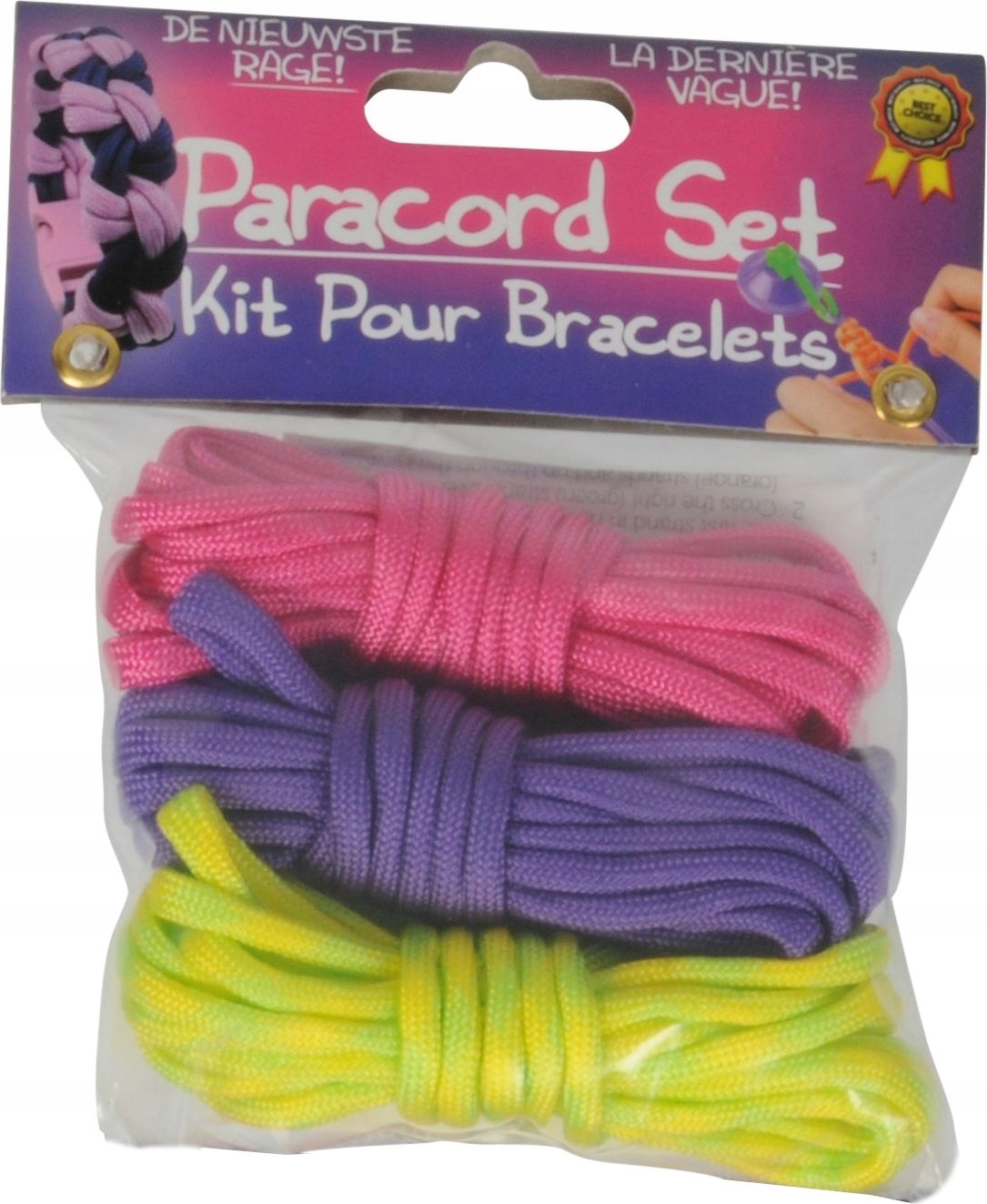

Sznurówki linka Paracord x3 do wyplatania