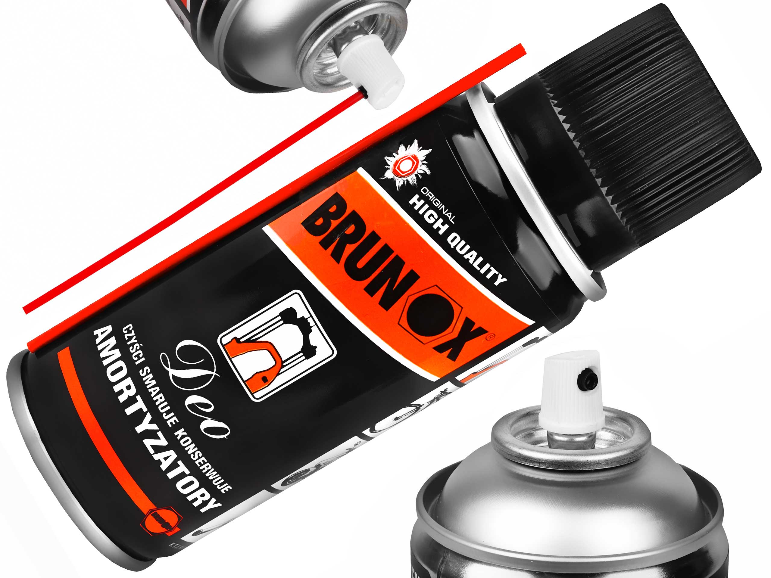 

Smar Do Goleni Amortyzatrów Spray Brunox Deo 100ml