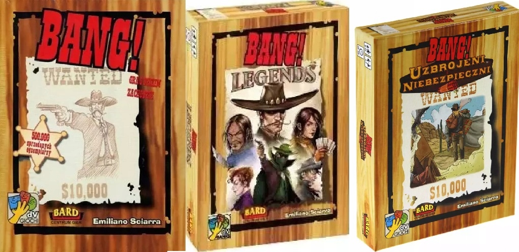Bang! Gra o Dzikim Zachodzie Legendy Uzbrojeni