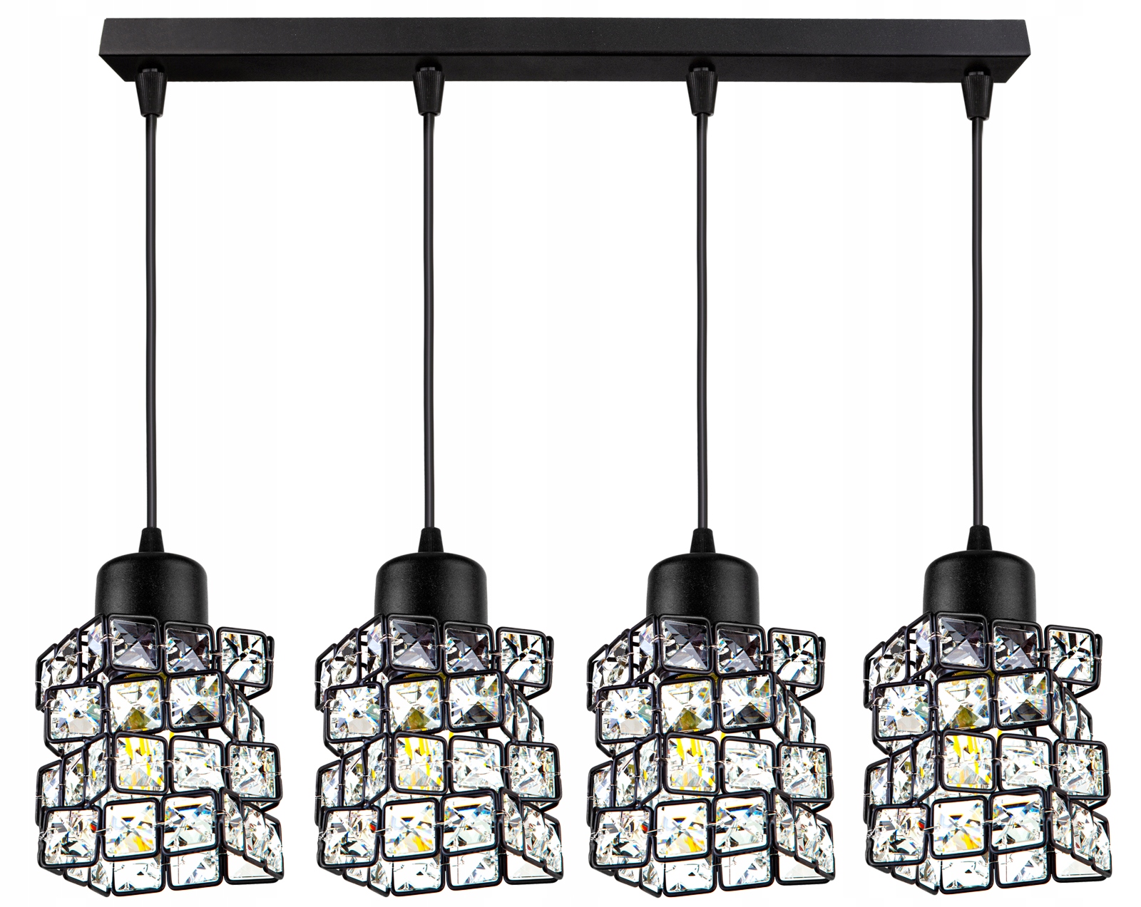 

Lampa Wisząca Sufitowa Żyrandol Plafon Kryształki