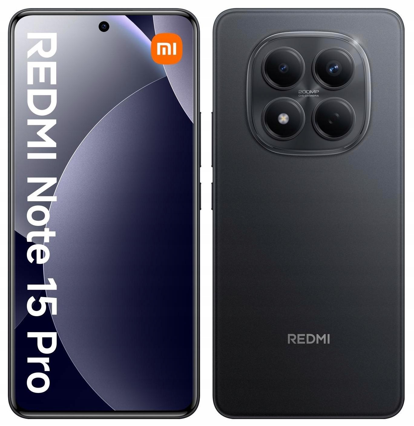 Xiaomi Redmi Note 15 Pro 8/256GB Nfc DualSIM Black