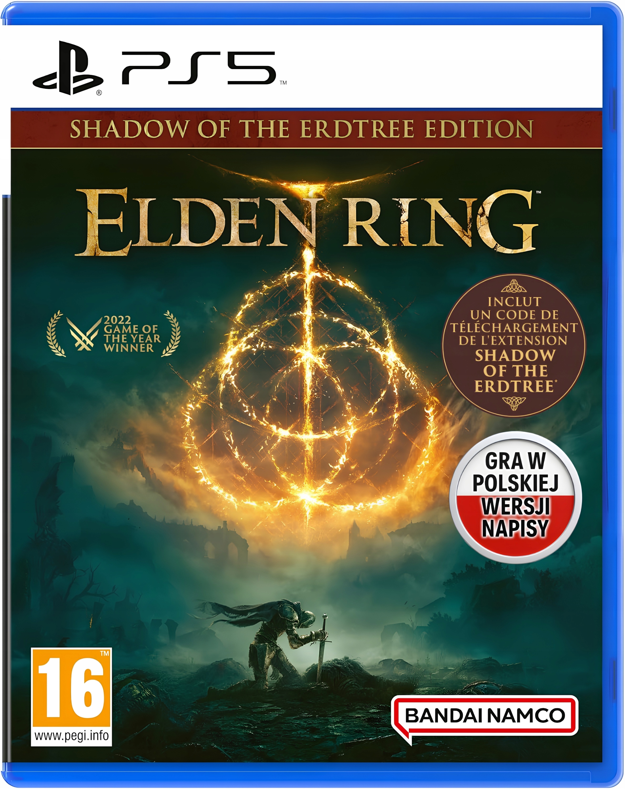 Elden Ring Shadow Of The Erdtree Edition Pl PS5 Płyta Blu-ray