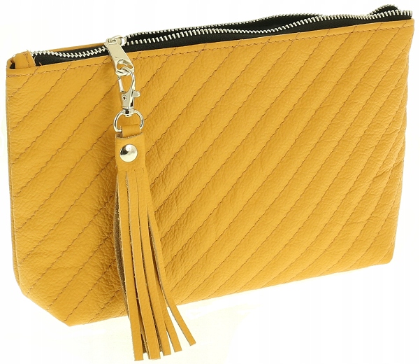 Kosmetyczka Damska Skórzana Pojemny Organizer Pl