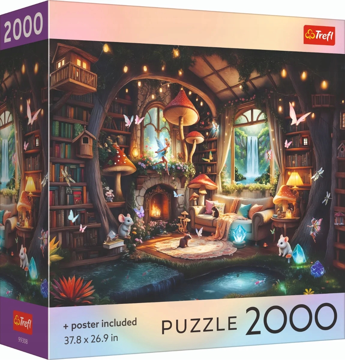 Trefl Puzzle 2000 el. USA Collection: Fairy Tale Cottage