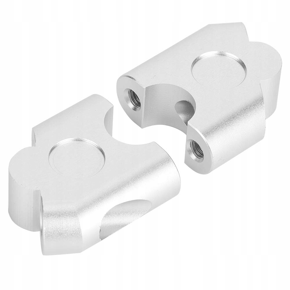 Podwyższenie Kierownicy Motocyklowej 22mm Cnc Aluminium Czarne