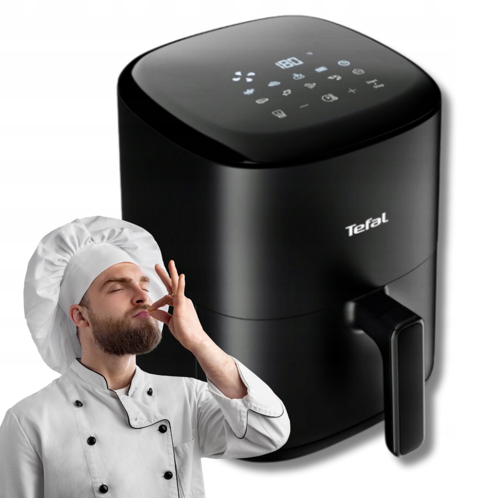 beztuková Fritéza Tefel 10 programů Air Fryer 1300 W 3 litry