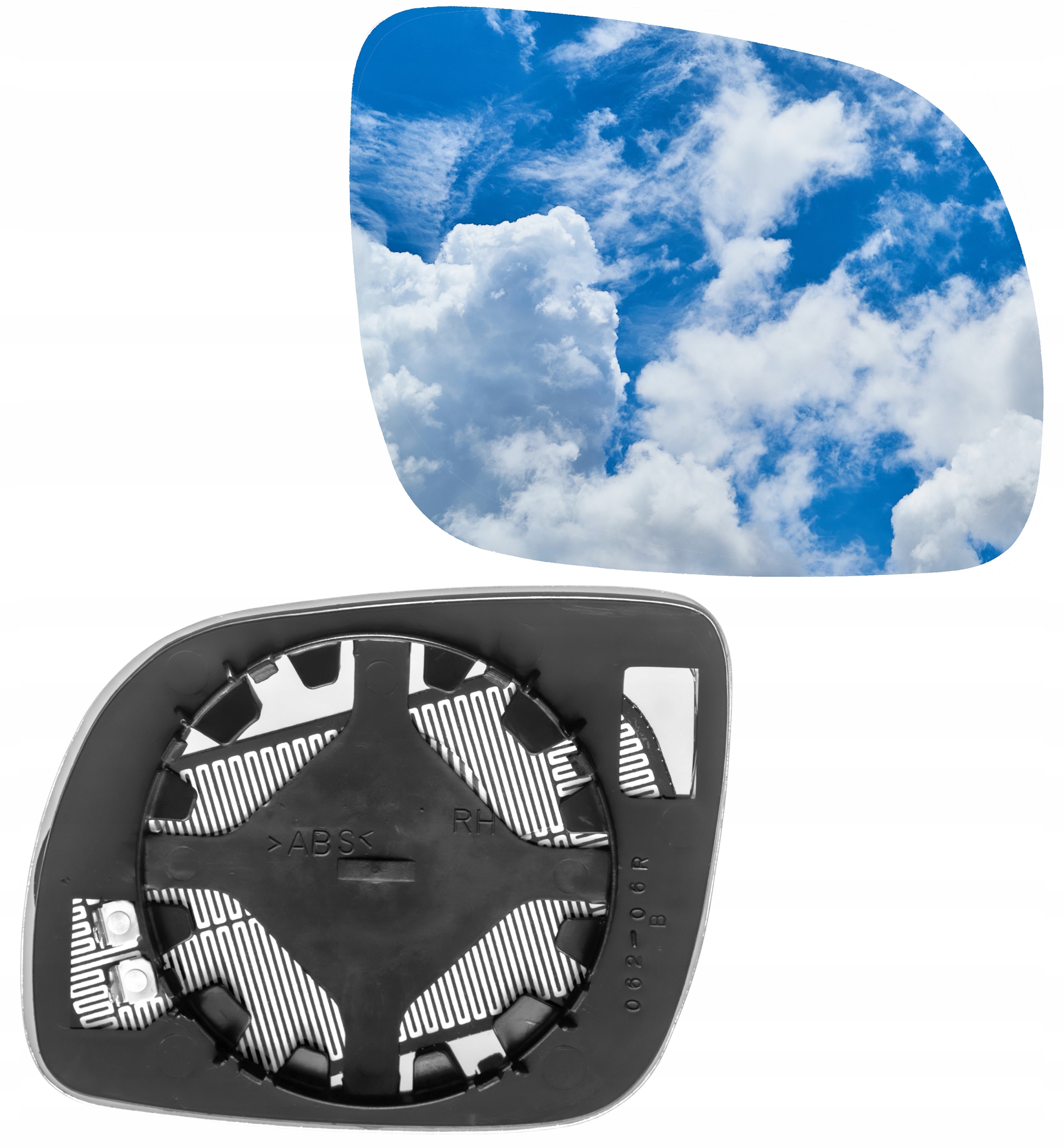 Zdjęcie AWparts WKŁAD LUSTERKA PRAWY GRZANY DO LEON GOLF IV AROSA LUPO 98-06