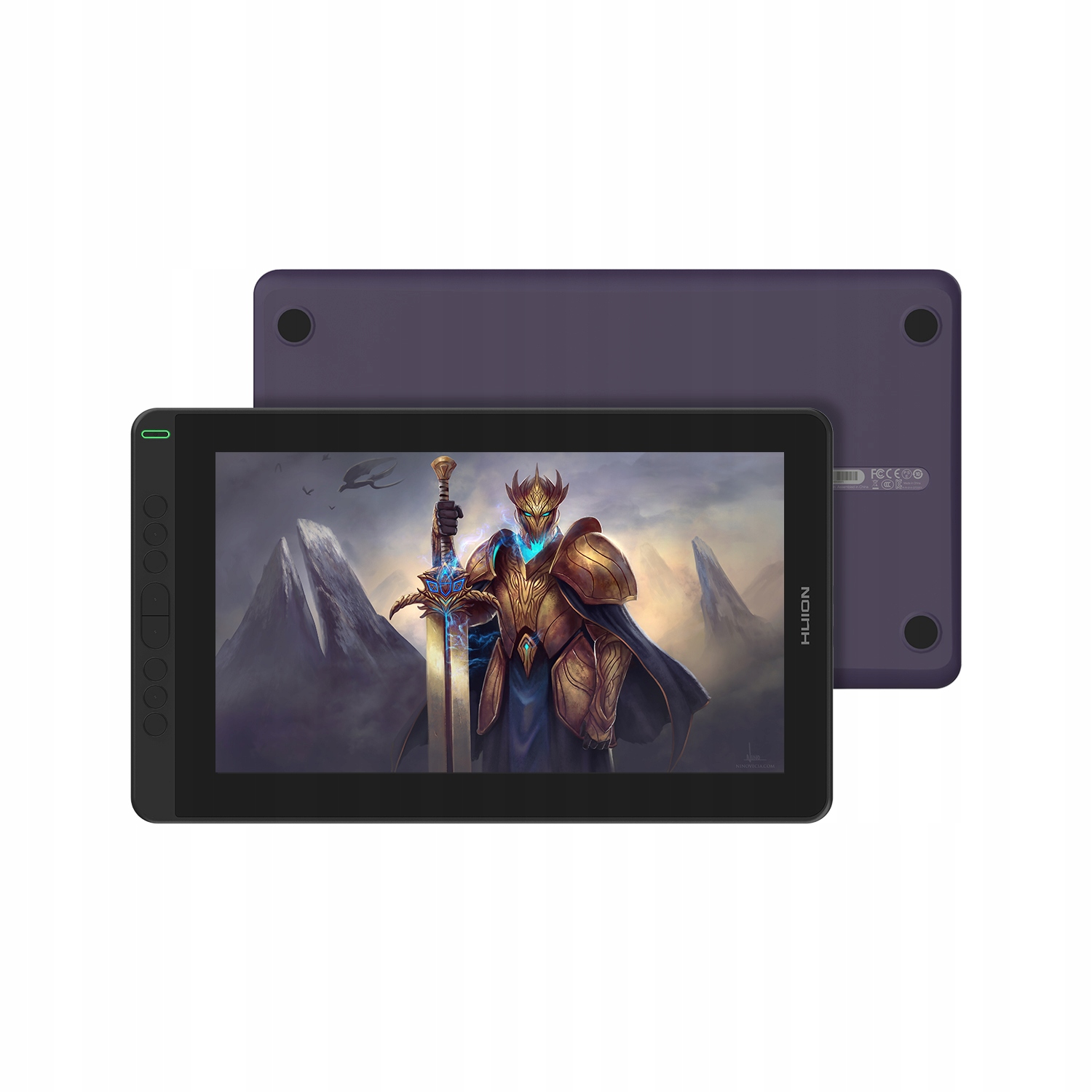 Графичен таблет Huion Kamvas 13 Violet - www.kamenik.bg