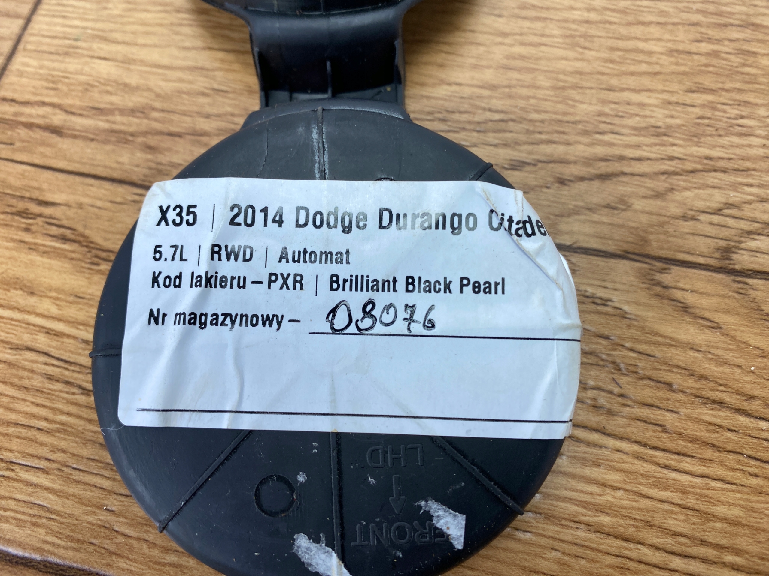 cuscinetto della maniglia per kubki Citadel Dodge Durango 2014+ USA