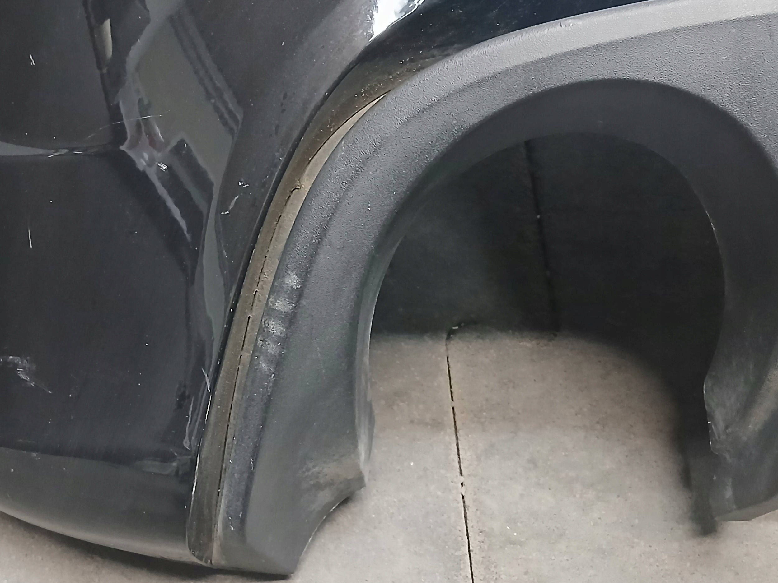 bumper rear part FIAT 500 ABARTH