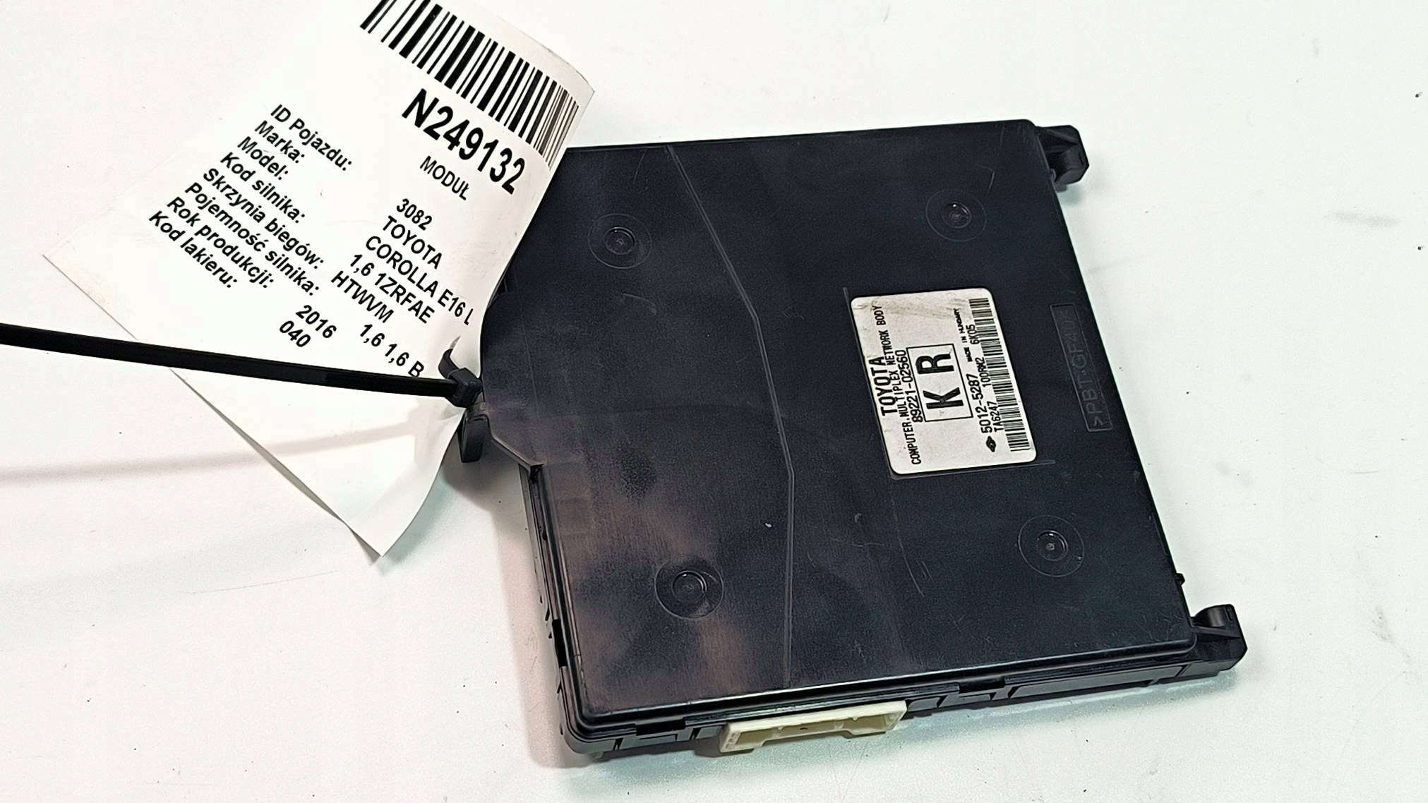 module BSI 89221-02560 TOYOTA COROLLA E18