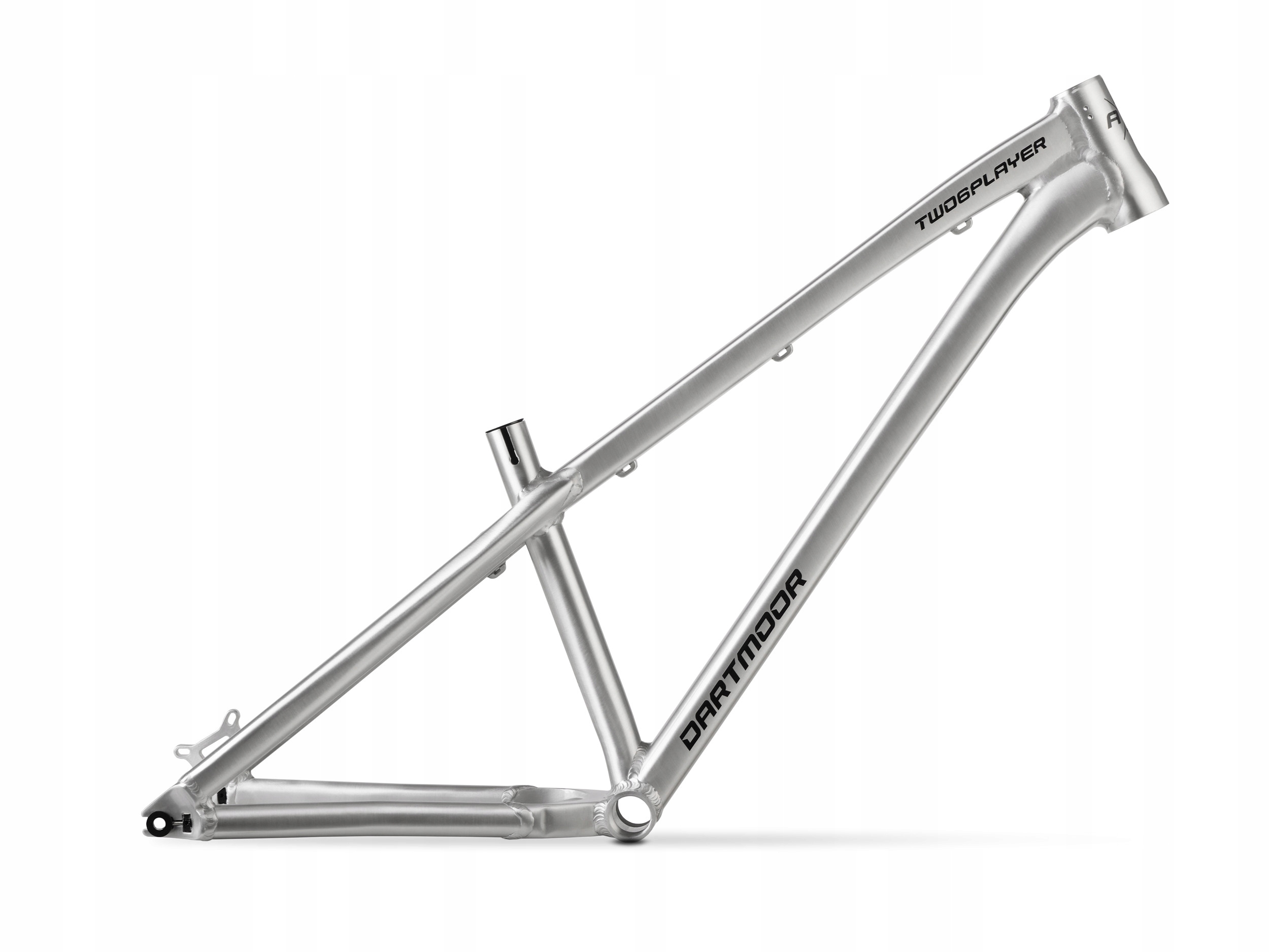 Rám Dartmoor Two6Player Pro Brushed Silver (kartáčovaný stříbrný), dlouhý