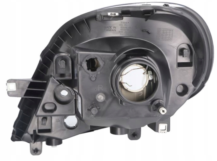 Opel Vivaro 2007-reflektor lampa czarny prawa TYC Producent części TYC