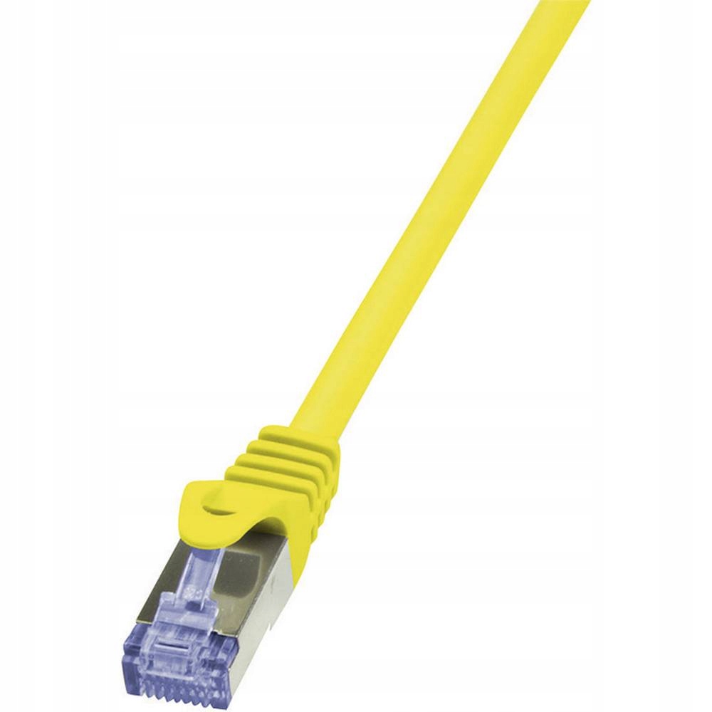 Logilink CQ3047S Patchcord Cat.6A 10G S/ftp Pimf PrimeLine 1,5m żółty