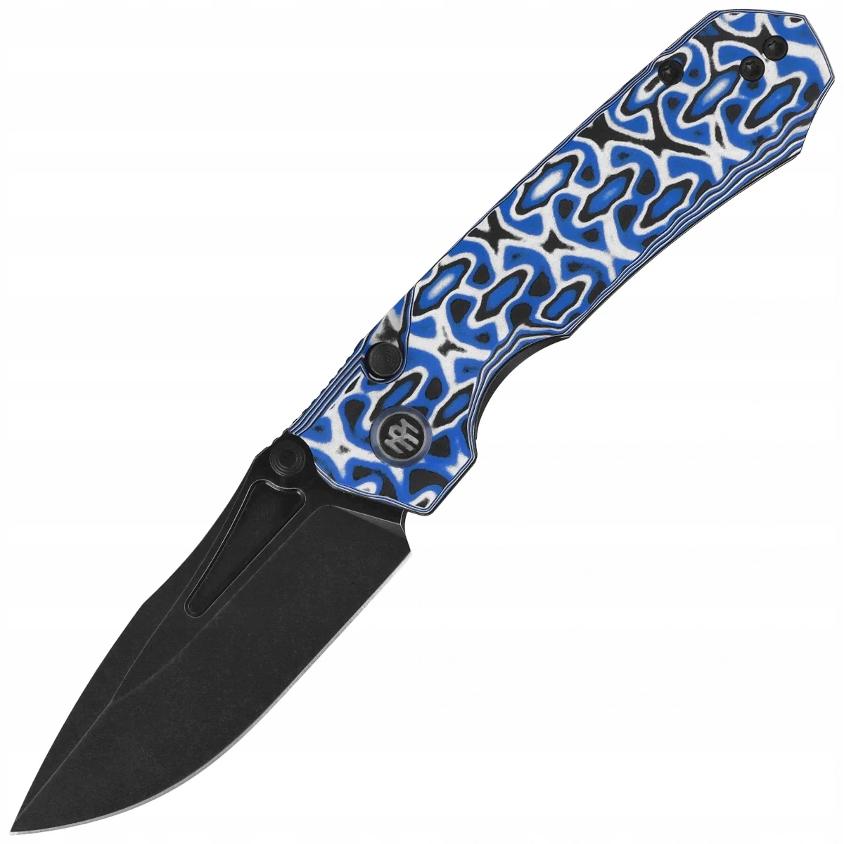 Nůž Flipper Remette RT-Rhino Ocel na nářadí D2 Button lock Klip