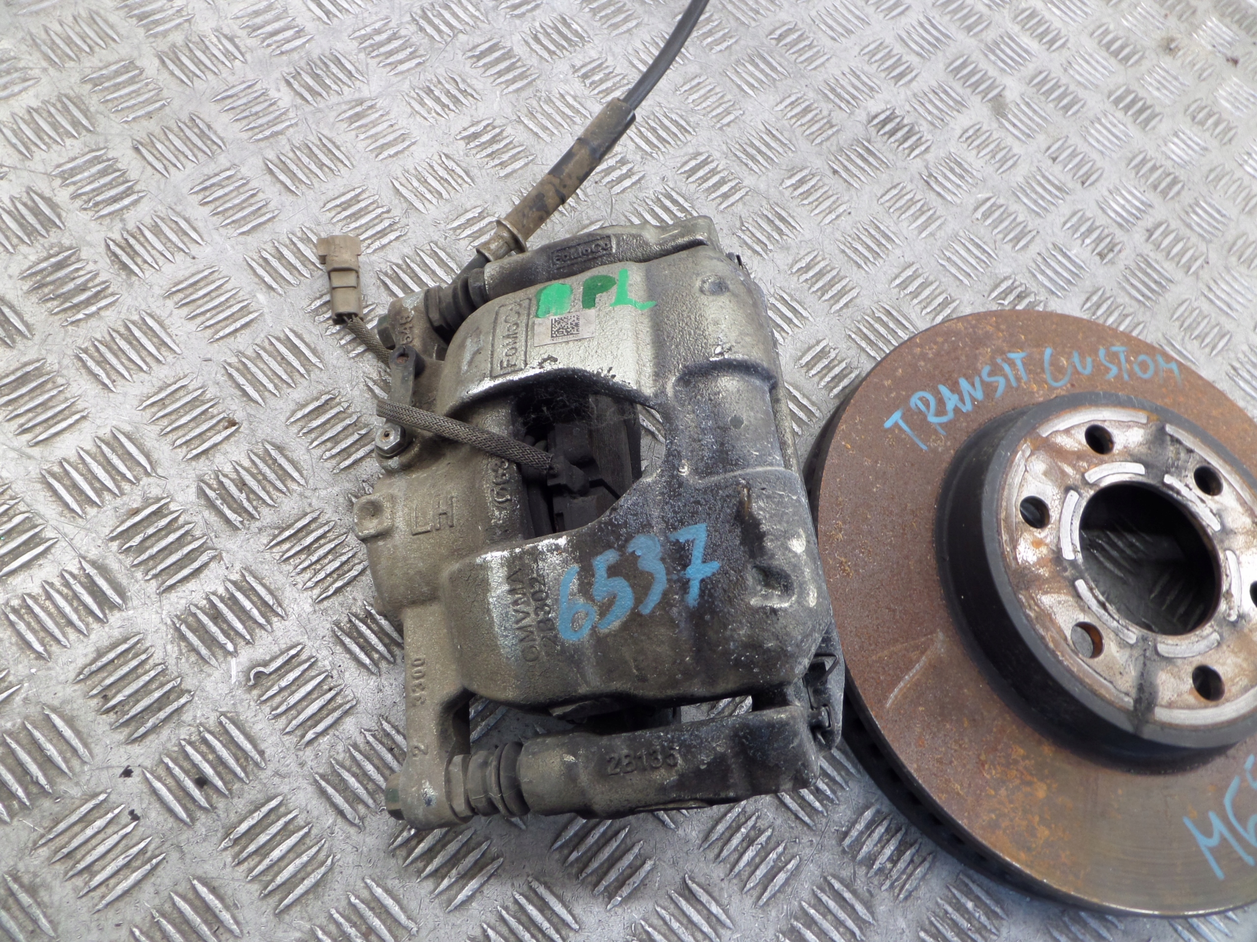 caliper brake left front FORD CUSTOM MK2 24r PZ31-2011-AD