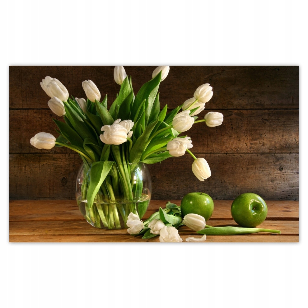 Fototapety flizelina 520x318 Białe tulipany