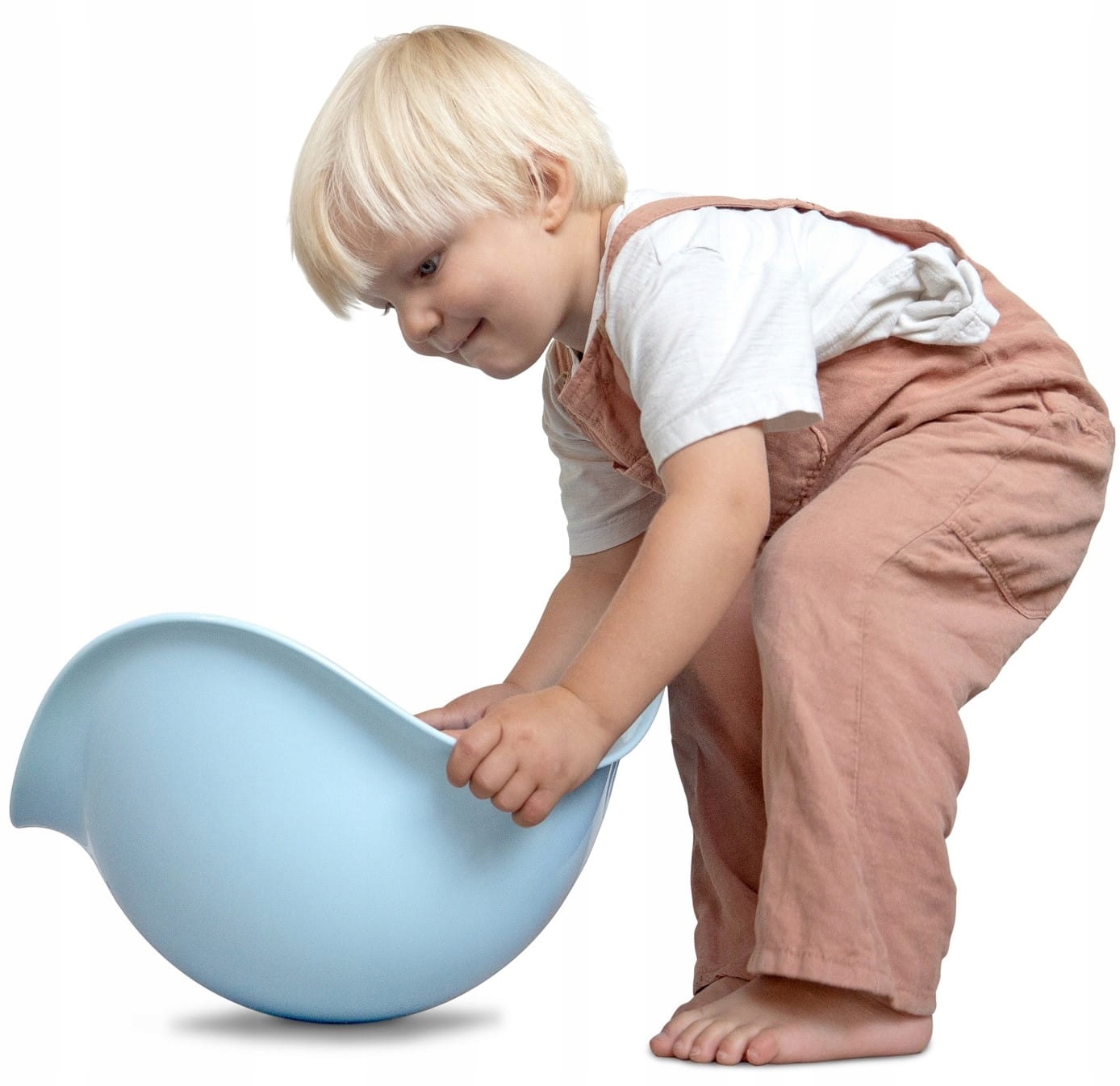 Kreatywna Muszelka Bilibo Pastel - Błękitna MOLUK Rodzaj bujaki